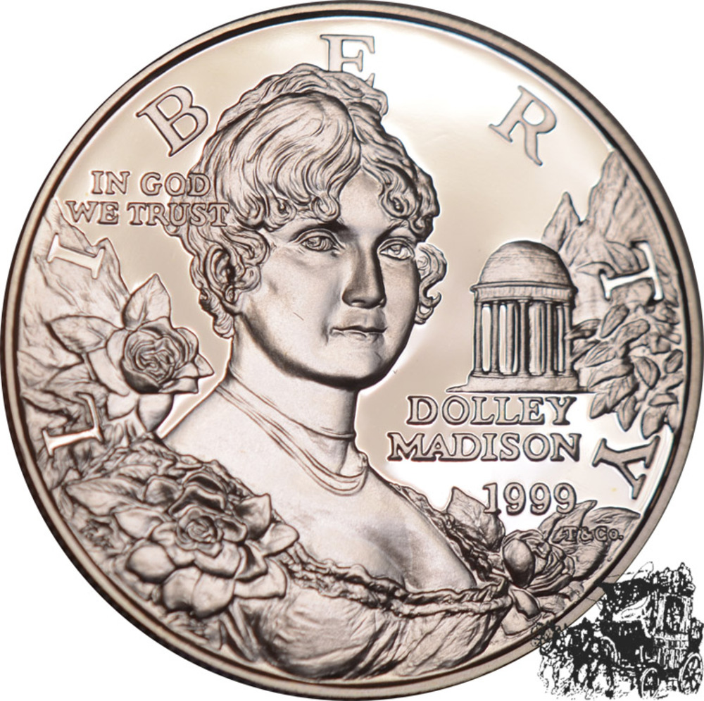 1 Dollar 1999 - Dolley Madison, USA