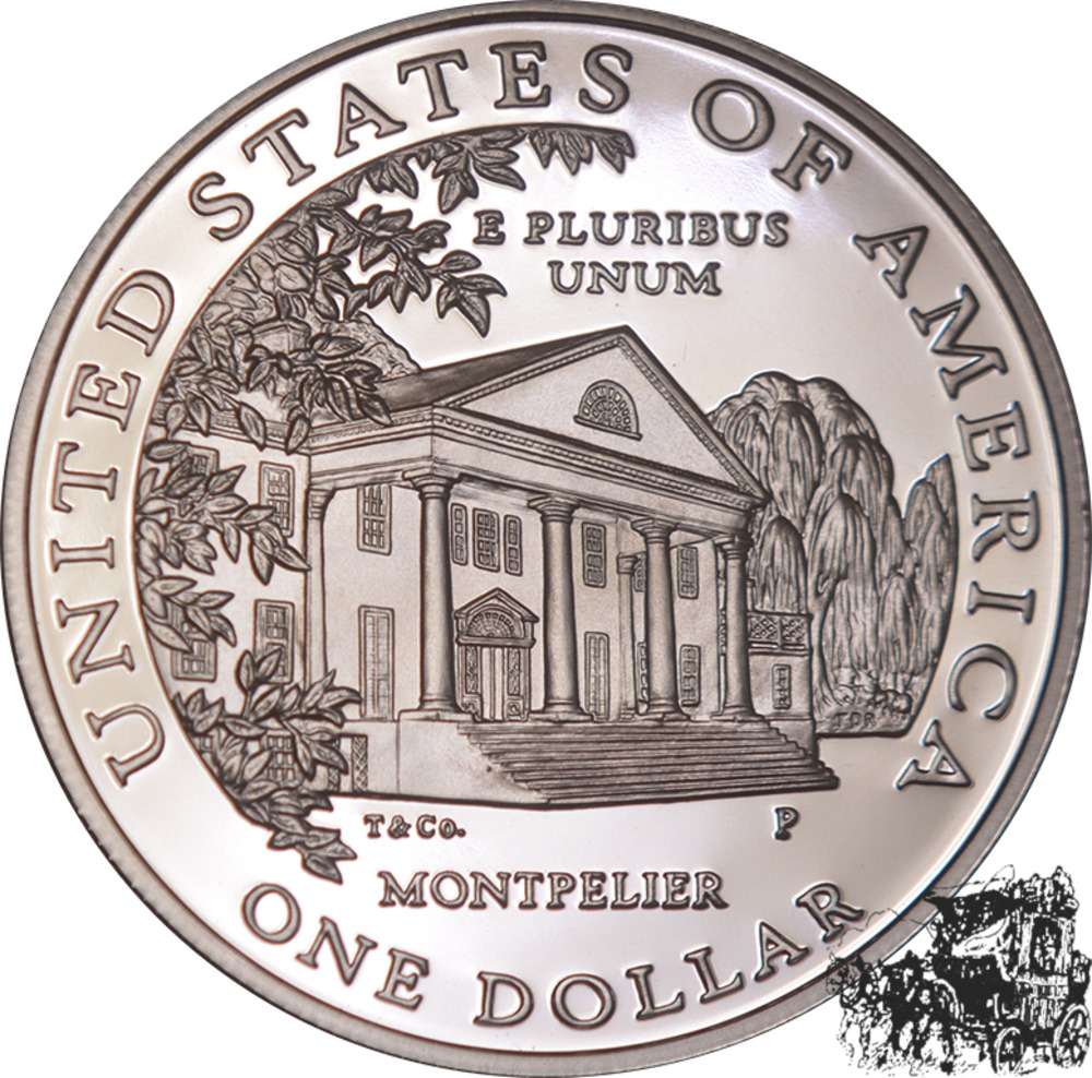 1 Dollar 1999 - Dolley Madison, USA