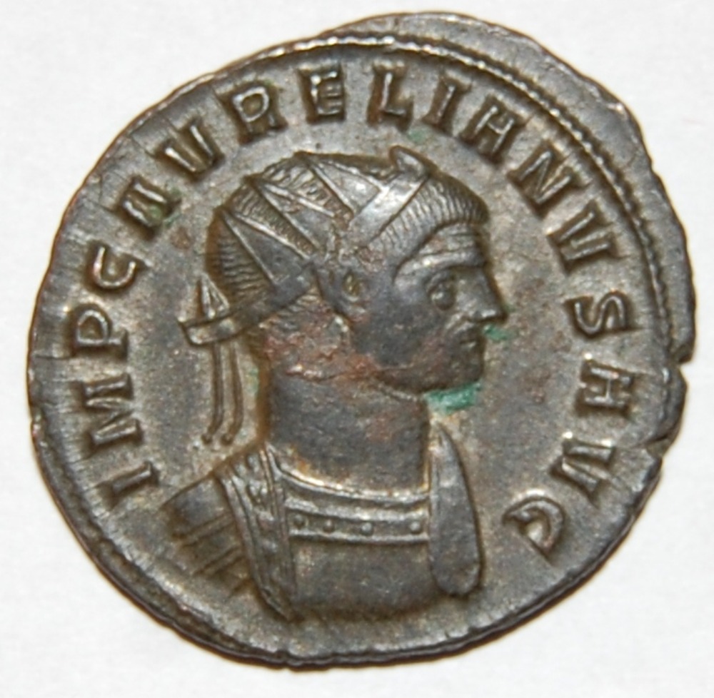 1 Antoninianus undated, Kf 10 - Aurelian