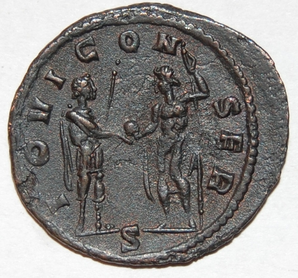1 Antoninianus undated, Kf 19 - Aurelian 1 Antoninianus undated, Kf 19 - Aurelian