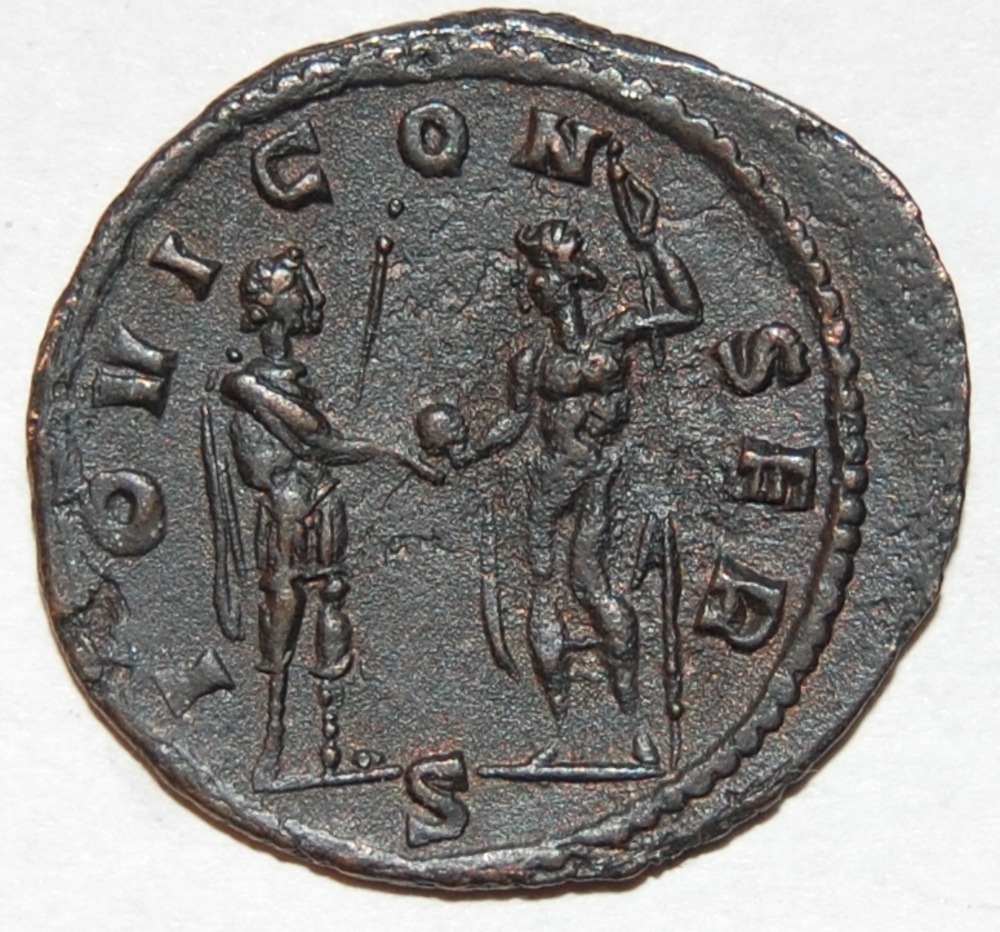 1 Antoninianus undated, Kf 19 - Aurelian