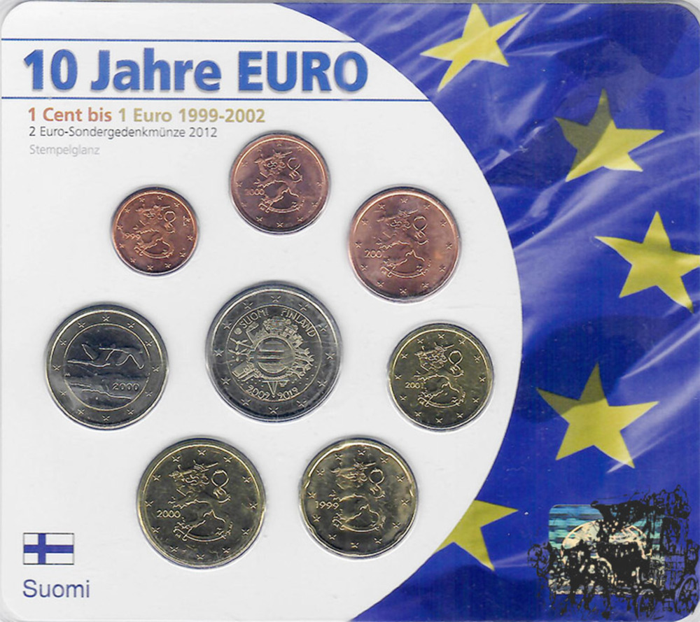 KMS  - Finnland, 10 Jahre Euro