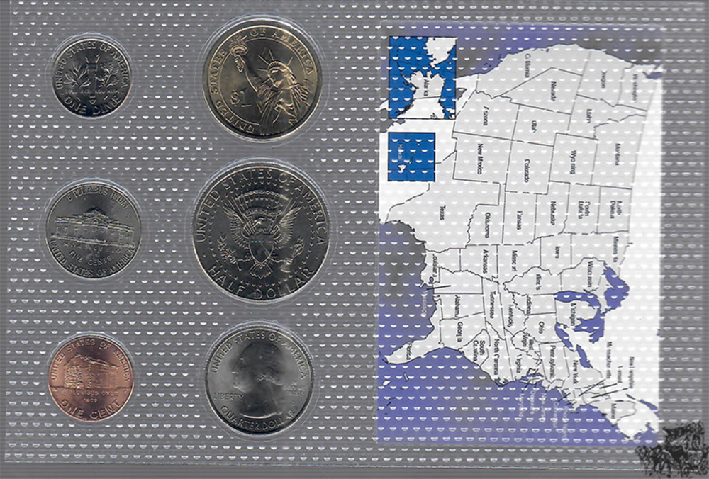 Typensatz USA / 1 Cent - 1 Dollar (Benjamin Harrison) Typensatz USA / 1 Cent - 1 Dollar (Benjamin Harrison)