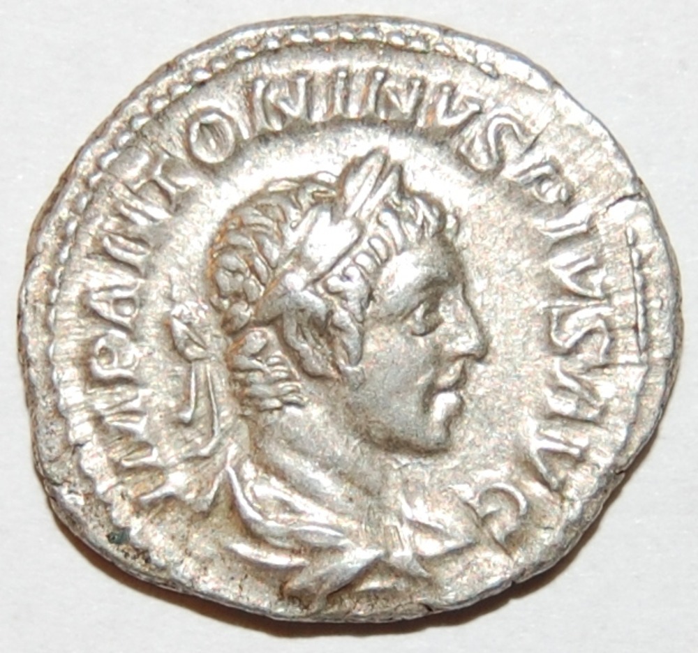 1 Denar oJ, RIC 56 - Elagabalus 218 - 222