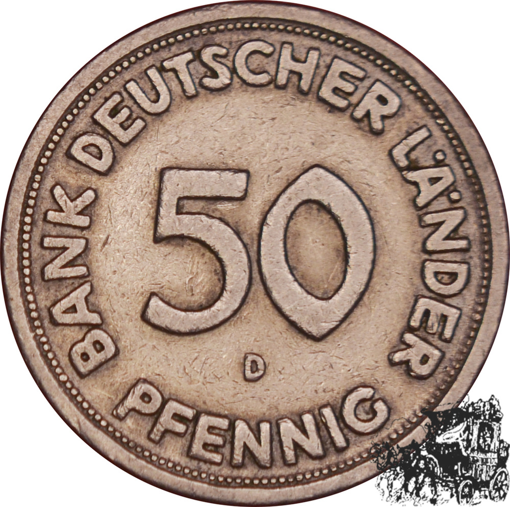 50 Pfennig ohne Jahr D