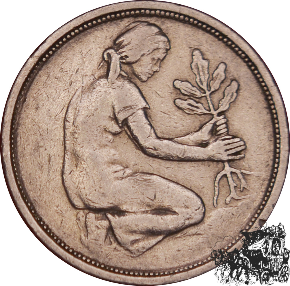 50 Pfennig ohne Jahr D