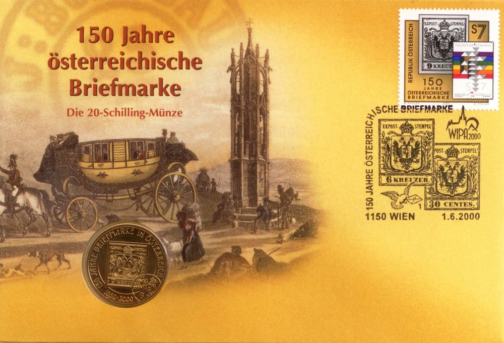Numis letter Austria- WIPA 2000