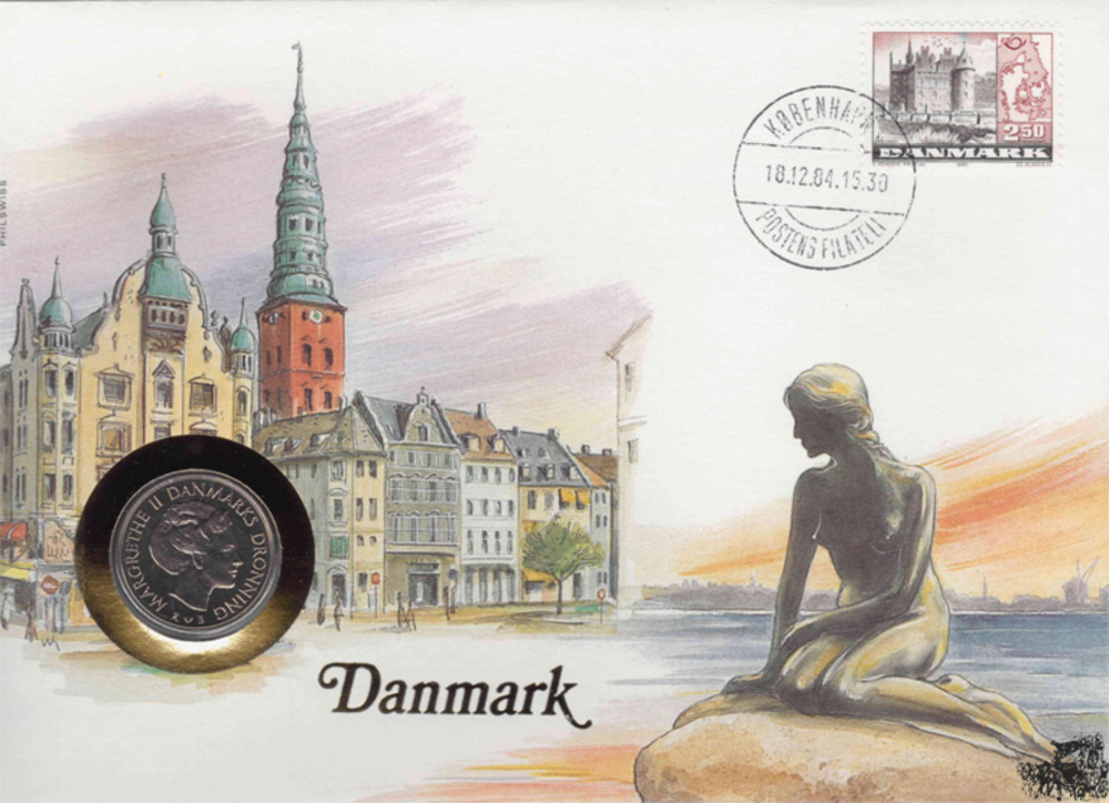 Numisbrief - Dänemark