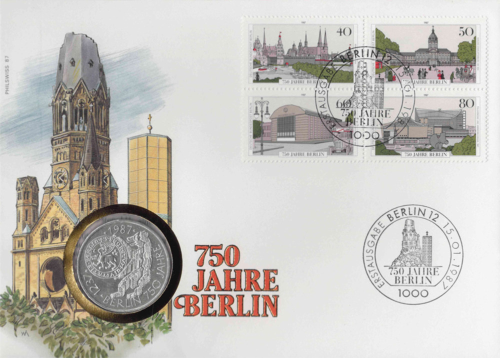 Numisbrief - 750 Jahre Berlin