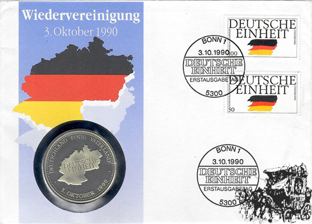 Numisbrief - Deutsche Einheit