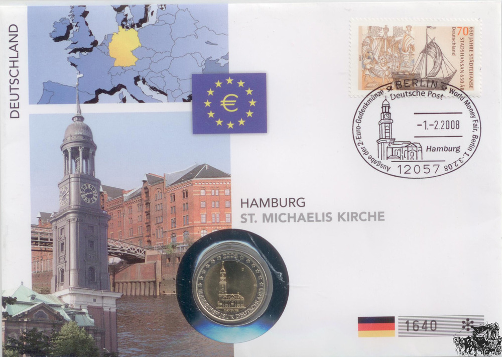 Numisbrief Deutschland - St.Michaelis Kirche