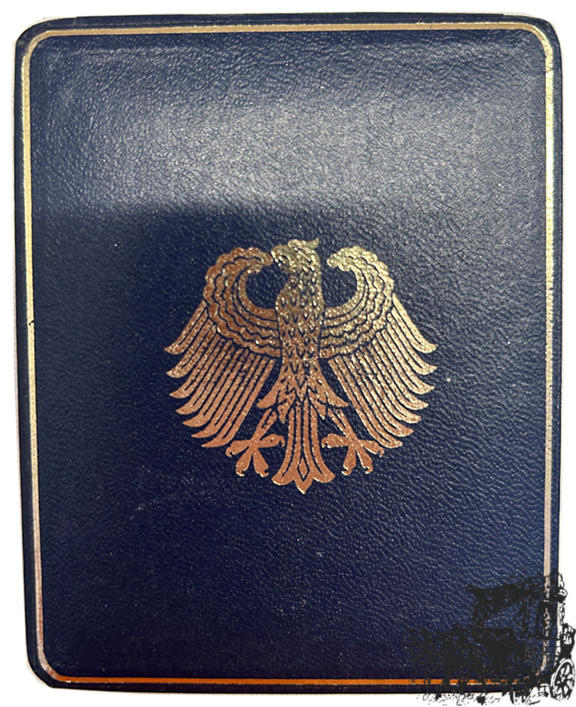 Bundesverdienstkreuz am Band, im Original Etui mit Miniatur-Schleife