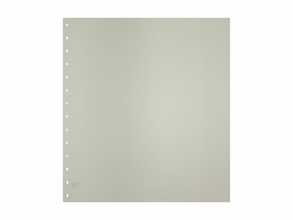SAFE-Blankoblätter grau ohne schwarzem Rand - 10er Packung