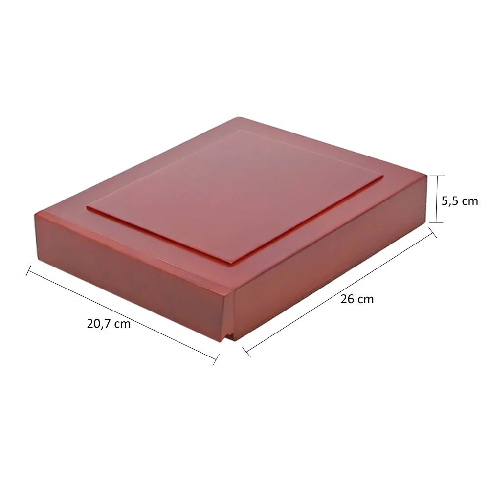 Holzkassette für Münzetuis - SAFE