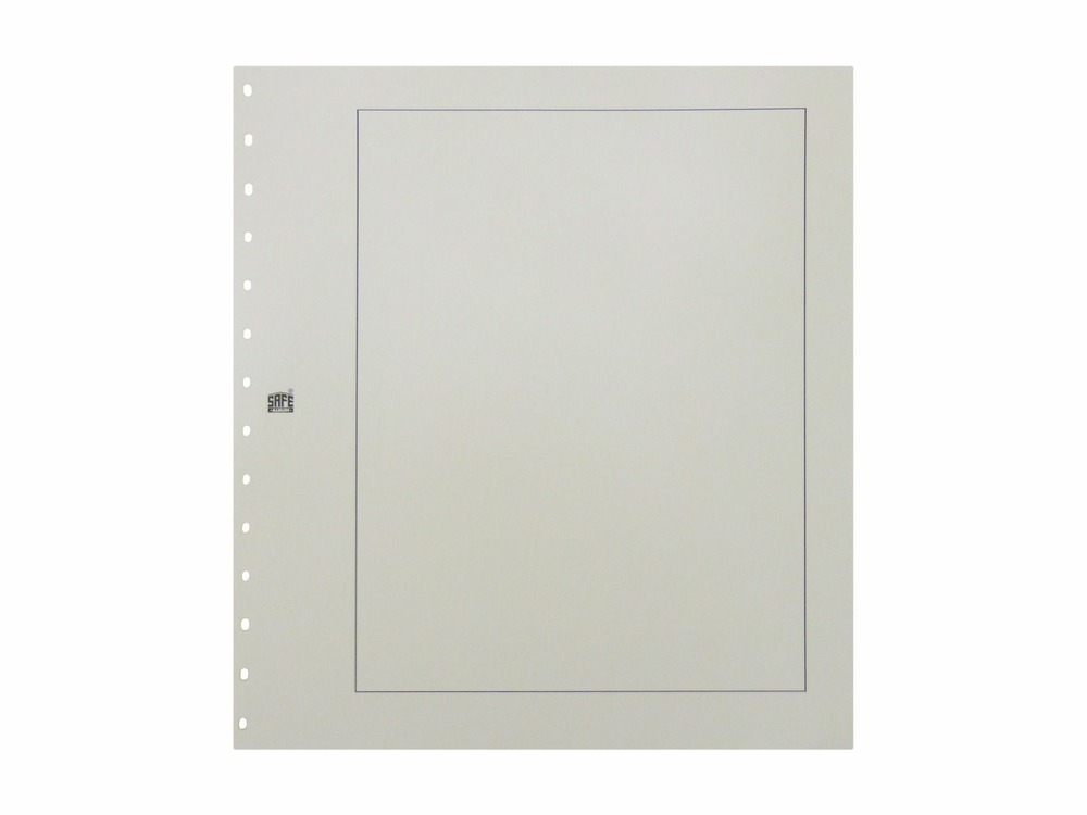 SAFE-Blankoblätter weiß mit schwarzem Rand 790