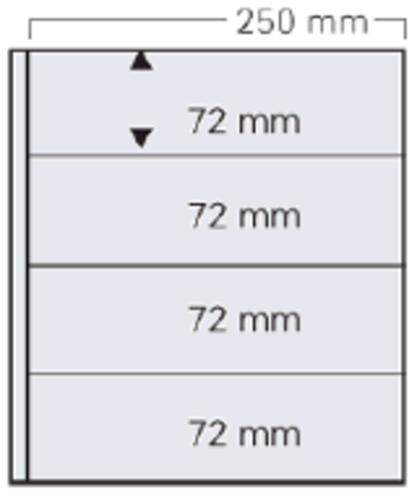 Insert sheet GARANT fully transparent 824 Insert sheet GARANT fully transparent 824