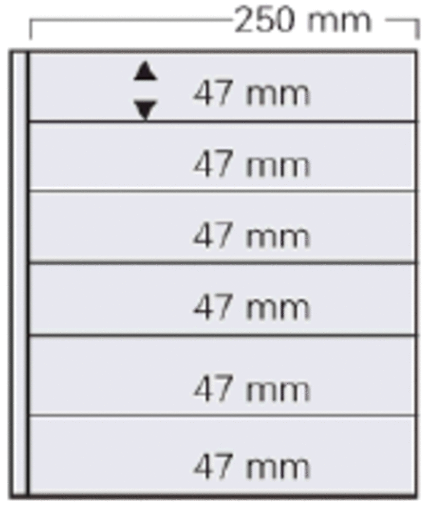 Insert sheet GARANT fully transparent 826