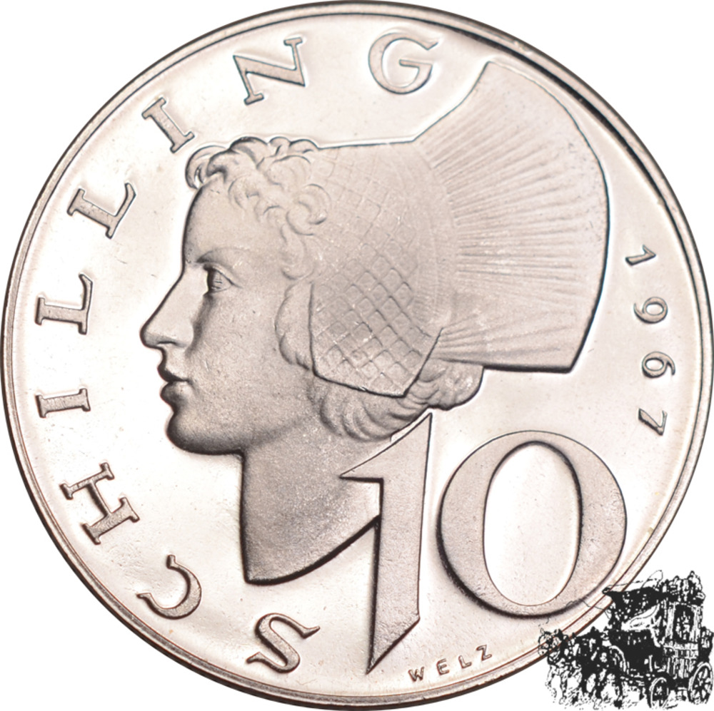 10 Schilling 1967