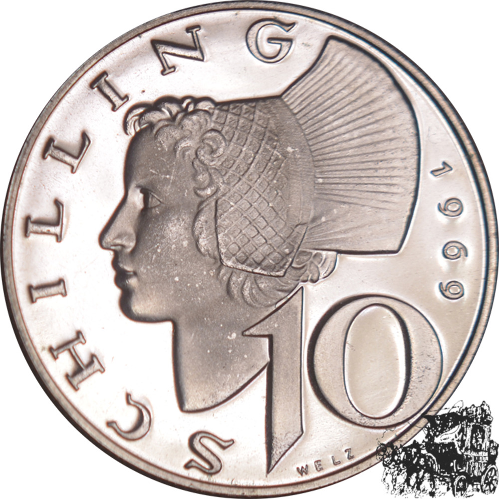 10 Schilling 1969