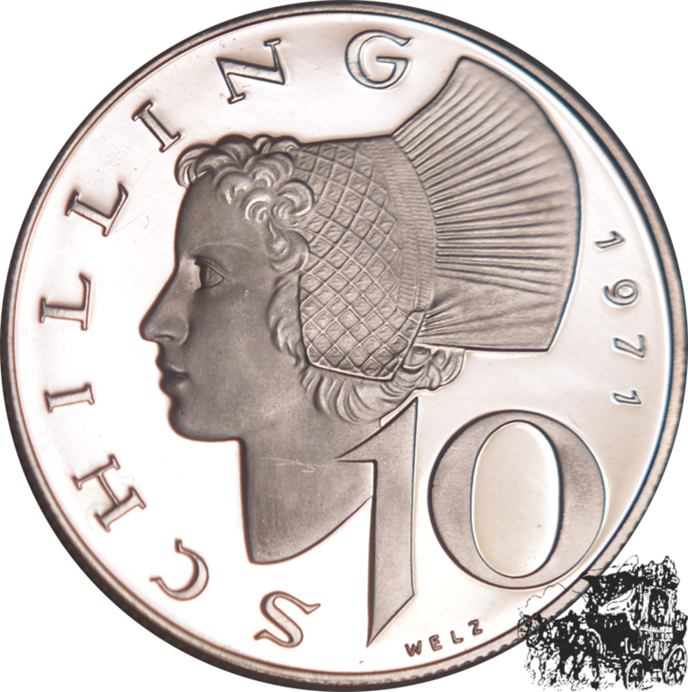 10 Schilling 1971 10 Schilling 1971
