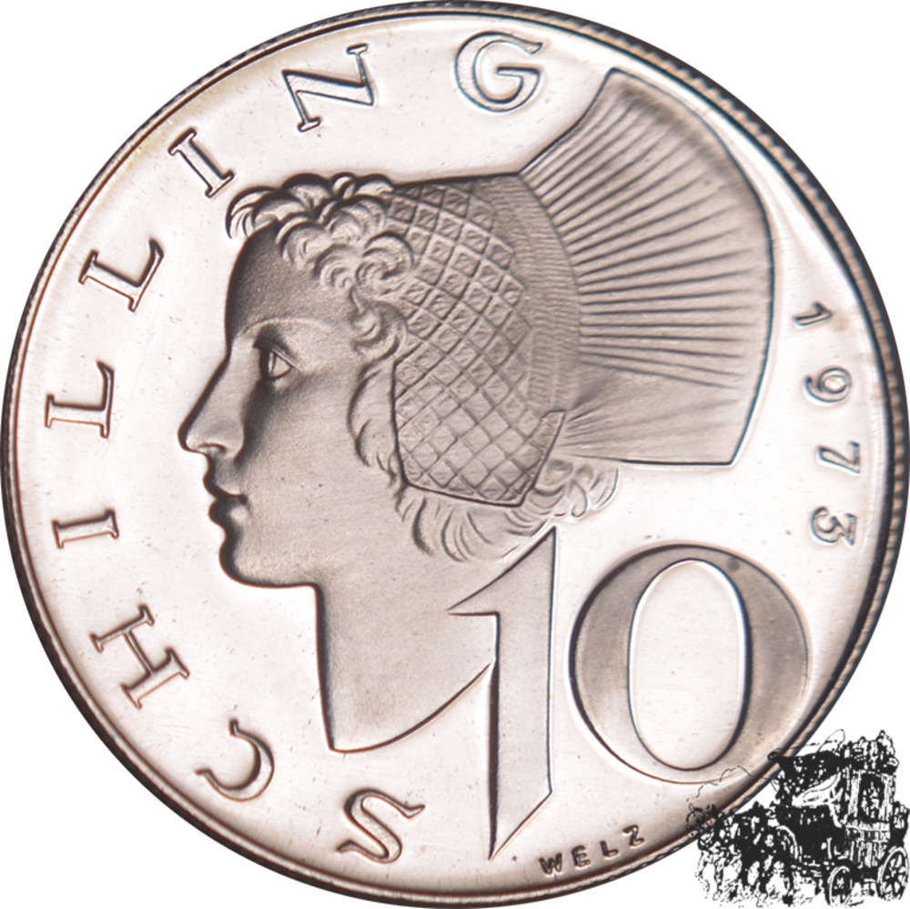 10 Schilling 1973 10 Schilling 1973