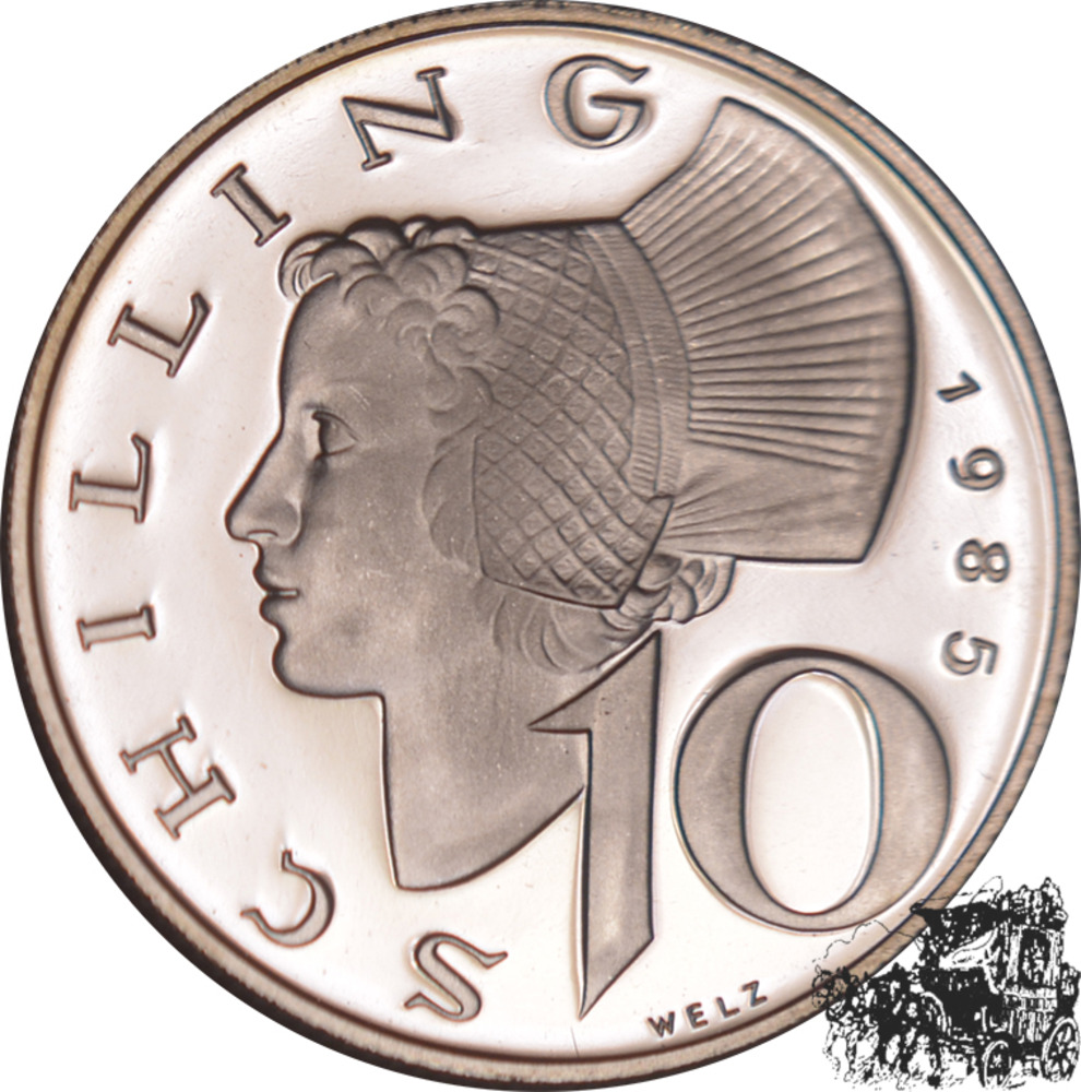 10 Schilling 1985 10 Schilling 1985